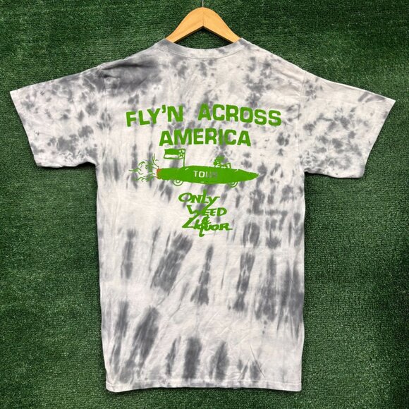 Pantera Fly'n Across America Tour Heavy Metal Band Tie-Dye T-Shirt Medium - Picture 3 of 4